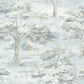 Moreno Blue Woodland Wallpaper