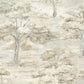 Moreno Neutral Woodland Wallpaper