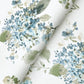 Veiled Garden Sky Blue Floral Wallpaper
