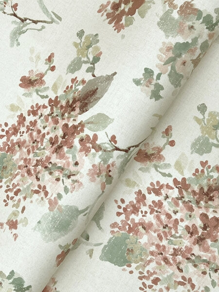 Veiled Garden Rose Floral Wallpaper
