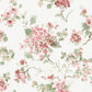 Veiled Garden Pink Floral Wallpaper