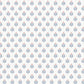 Serene Villa Red Floral Stamp Wallpaper