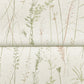 Meadow Splendor Salmon Botanical Wallpaper