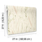 Meadow Splendor Salmon Botanical Wallpaper