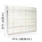 Vanishing Point Dove Striated Wallpaper