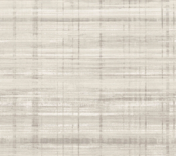 Vanishing Point Grey Striated Wallpaper