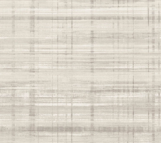 Vanishing Point Grey Striated Wallpaper