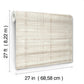 Vanishing Point Neutral Striated Wallpaper