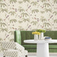 Cillian Plum Botanical Bird Trail Wallpaper
