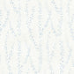 Alpenrose Sky Blue Vine Wallpaper