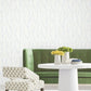 Alpenrose Sky Blue Vine Wallpaper