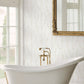 Alpenrose Beige Vine Wallpaper