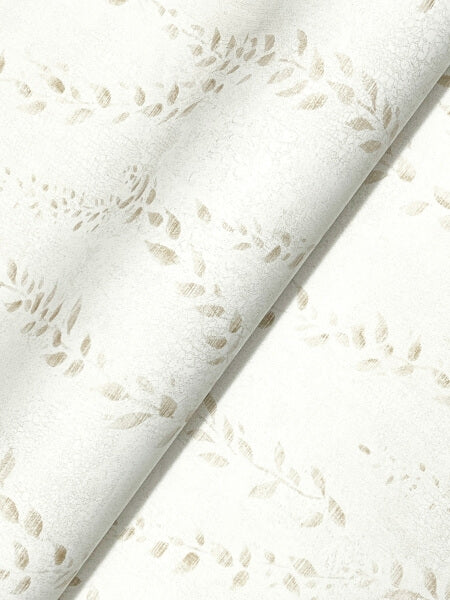 Alpenrose Beige Vine Wallpaper