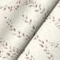 Alpenrose Maroon Vine Wallpaper