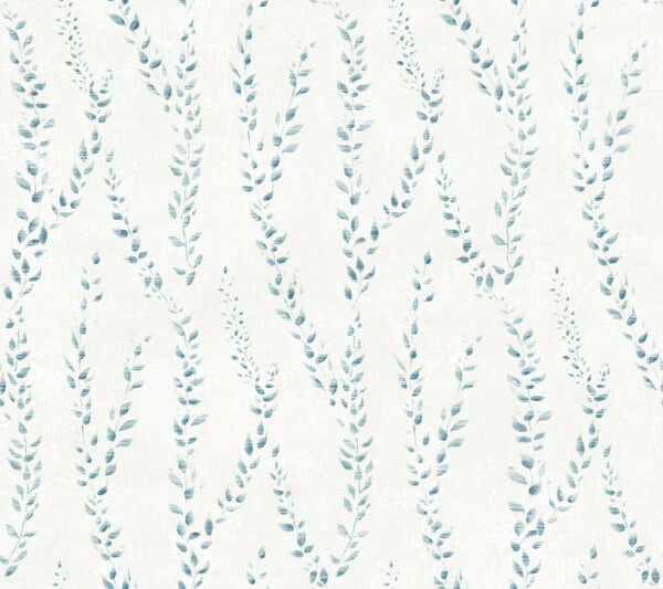 Alpenrose Sapphire Vine Wallpaper
