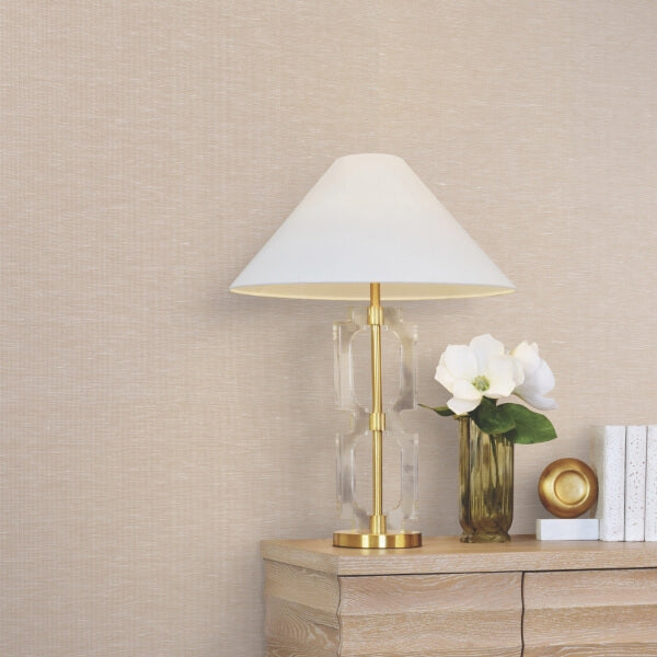 Hempfield Weave Wheat Loomed Wallpaper