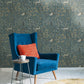 Aspen Teal & Brown Wallpaper