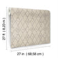 Souk Diamonds Taupe Wallpaper