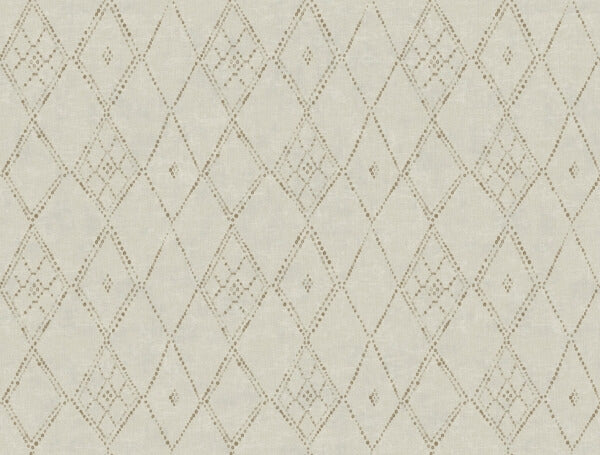 Souk Diamonds Gold Wallpaper