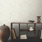 Zora Wave Light Grey Wallpaper