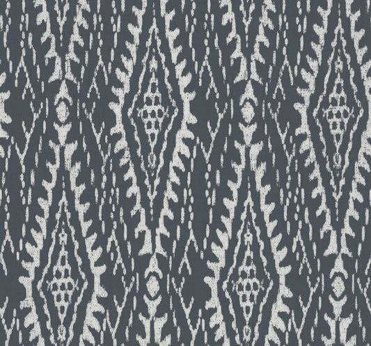 Rousseau Paperweave Charcoal Wallpaper