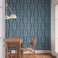 Rousseau Paperweave Indigo Wallpaper
