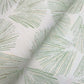 Elora Leaf Green Wallpaper