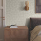 Elora Leaf Taupe Wallpaper