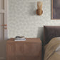 Elora Leaf Grey Wallpaper