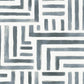 Painterly Labyrinth Aqua Wallpaper