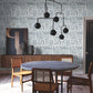Painterly Labyrinth Aqua Wallpaper