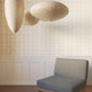 La Broderie Beige Wallpaper