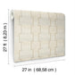 La Broderie Beige Wallpaper