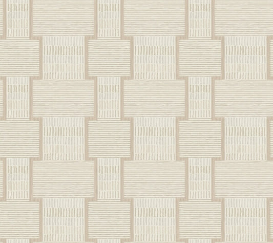 La Broderie Blush Wallpaper