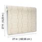 La Broderie Blush Wallpaper