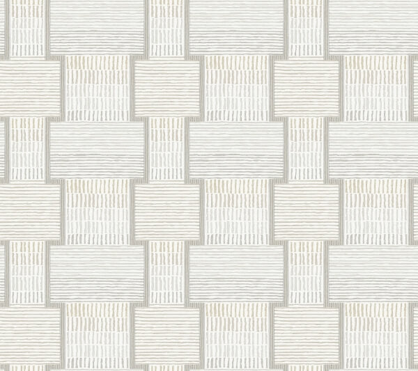 La Broderie Grey Wallpaper