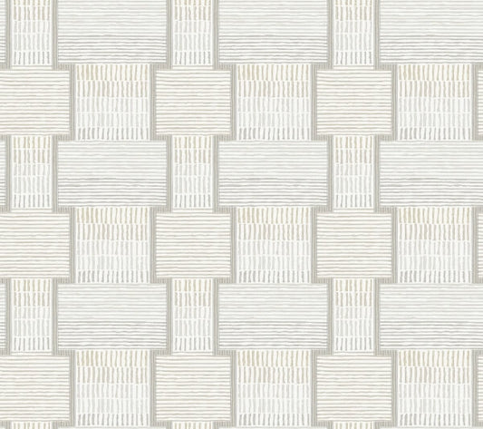 La Broderie Grey Wallpaper