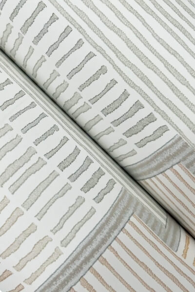 La Broderie Grey Wallpaper