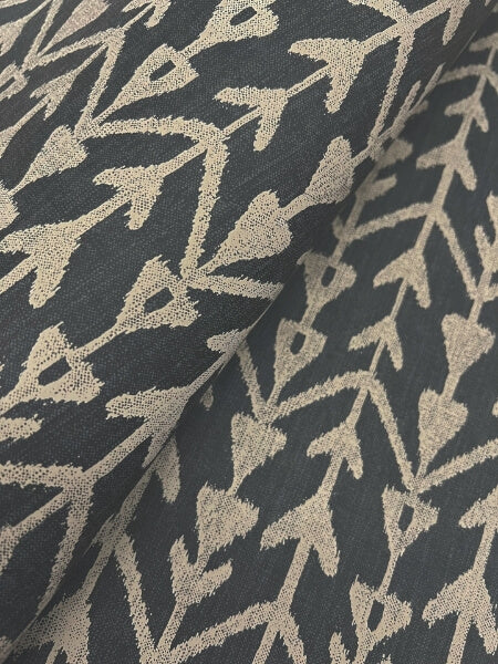Martigue Stripe Black Wallpaper