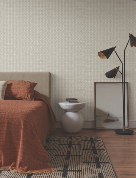 Martigue Stripe Grey Wallpaper