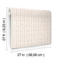 Martigue Stripe Blush Wallpaper