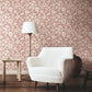Camille Blossom Vintage Rose Wallpaper