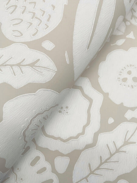 Camille Blossom Linen Wallpaper