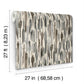 Pluie Charcoal Wallpaper