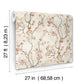 Avril Chinoiserie Coral Wallpaper