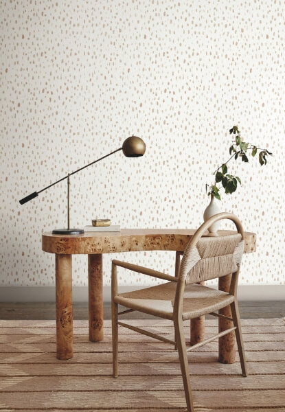Tachette Terracotta Wallpaper