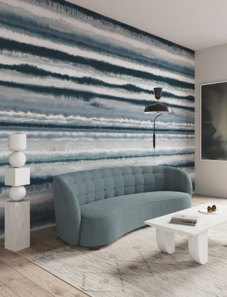 Edition Mural Blue Wall Mural