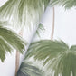 Plein Air Palms Green Wallpaper