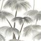 Plein Air Palms Black & White Wallpaper