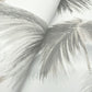 Plein Air Palms Black & White Wallpaper